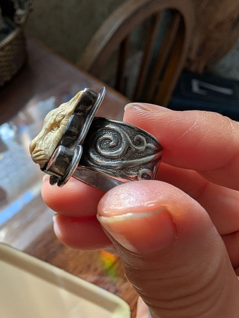 tabra tunoa タブラ　リング　指輪　シルバー　ハンドメイド　レア　希少