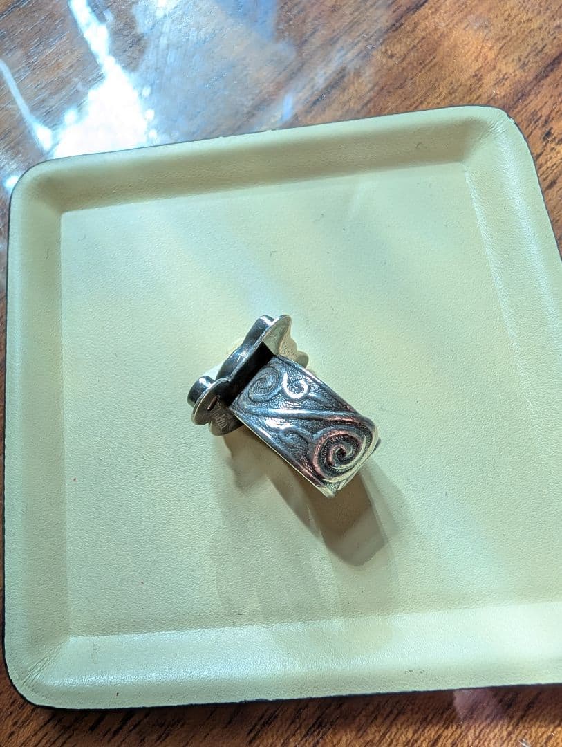 tabra tunoa タブラ　リング　指輪　シルバー　ハンドメイド　レア　希少