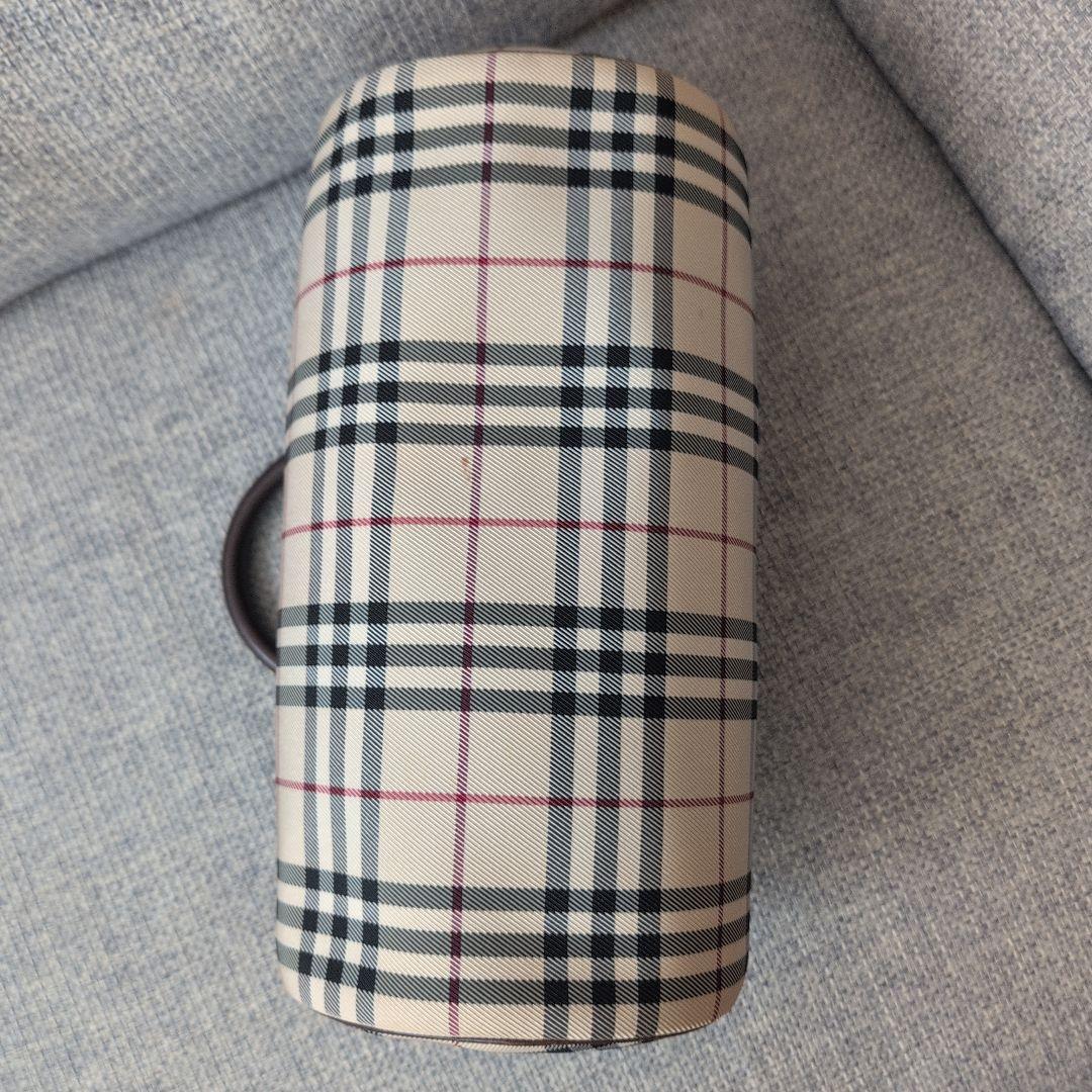 Burberry ノバチェック柄 ハンドバッグ 横幅30cm ミニボストンバッグ