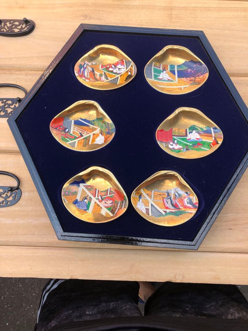 源氏物語貝合わせ(フランクリン画廊)