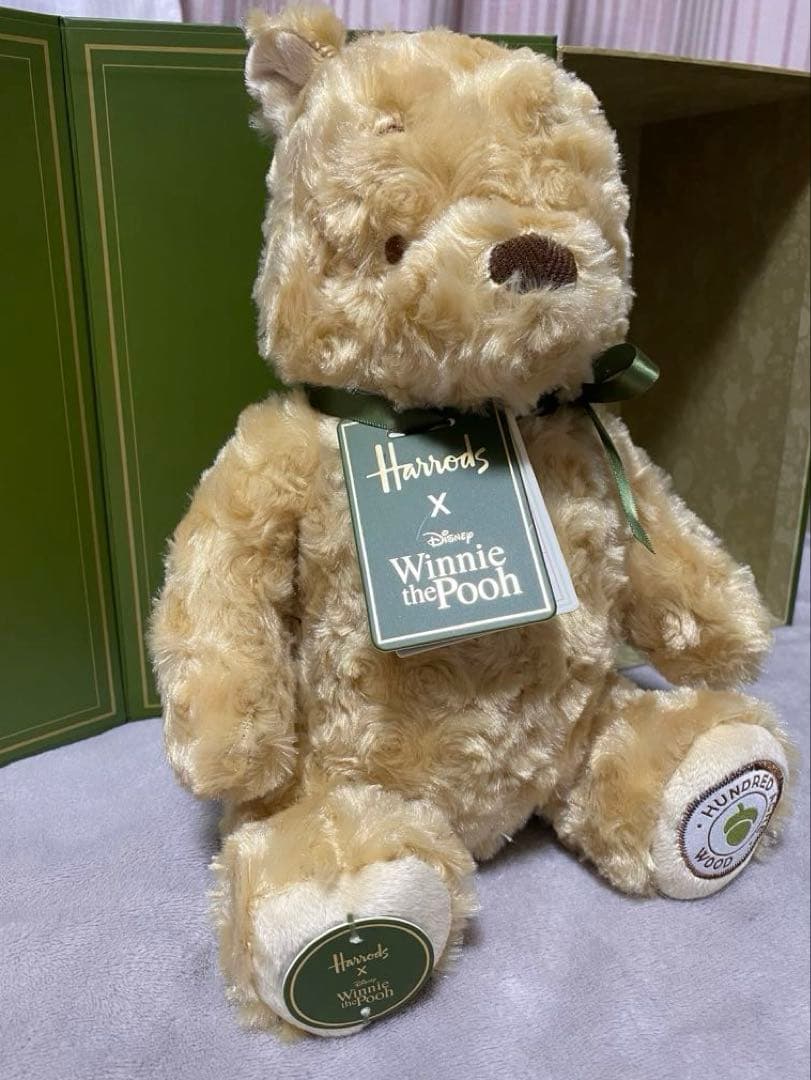 【新品】Harrods × Disney プーさん 限定コラボ テディベア