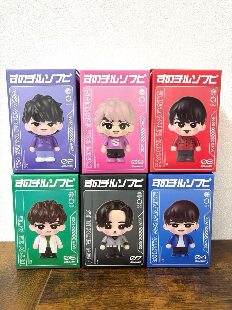  Man すのチルソフビ　6個セット【新品未開封】