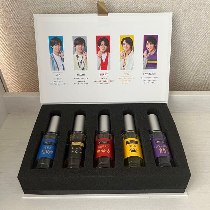 King＆Princeファブリックミスト 5本　キンプリ ぷっちょ