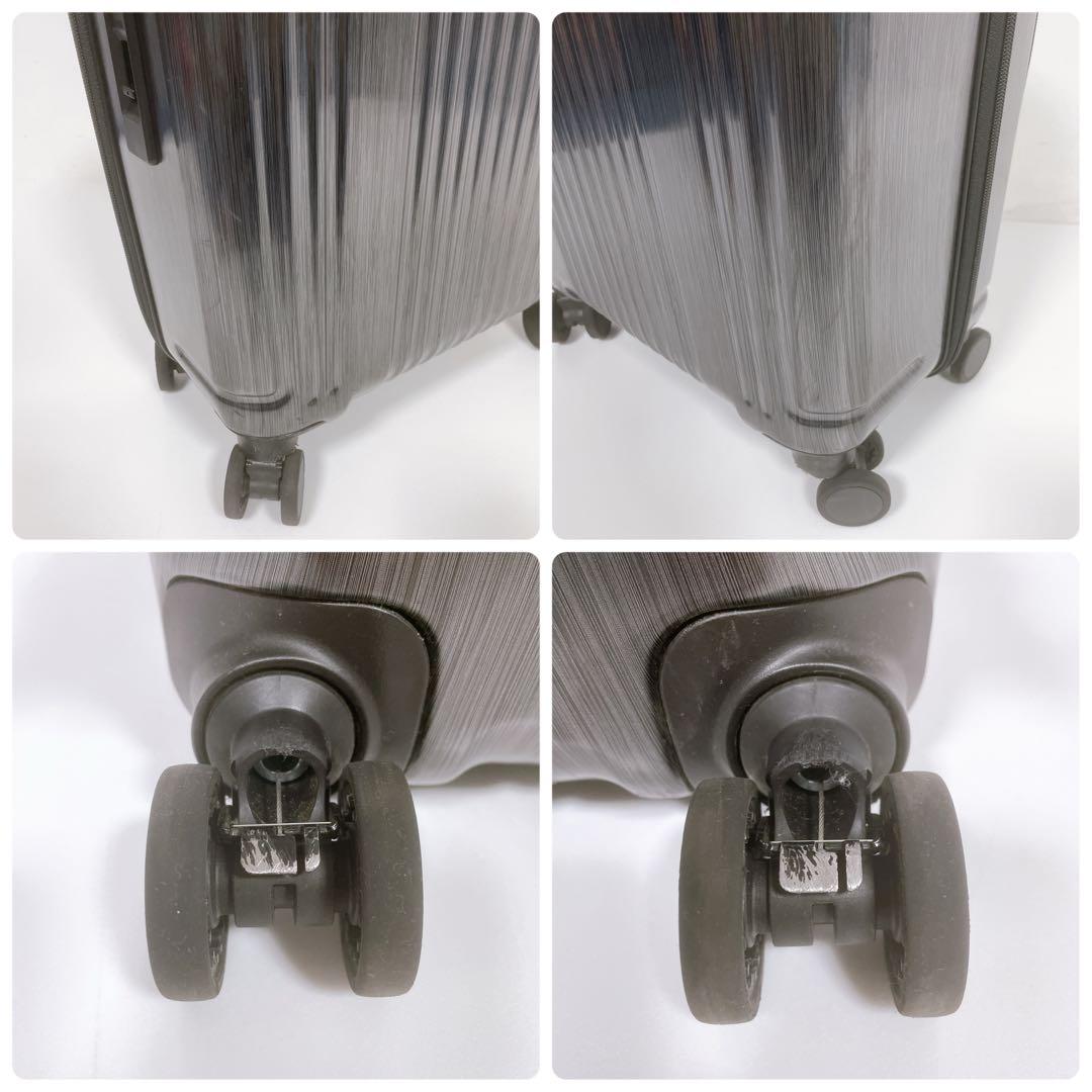 【良品】BERMAS バーマスINTER CITY USB付スーツケース 33L