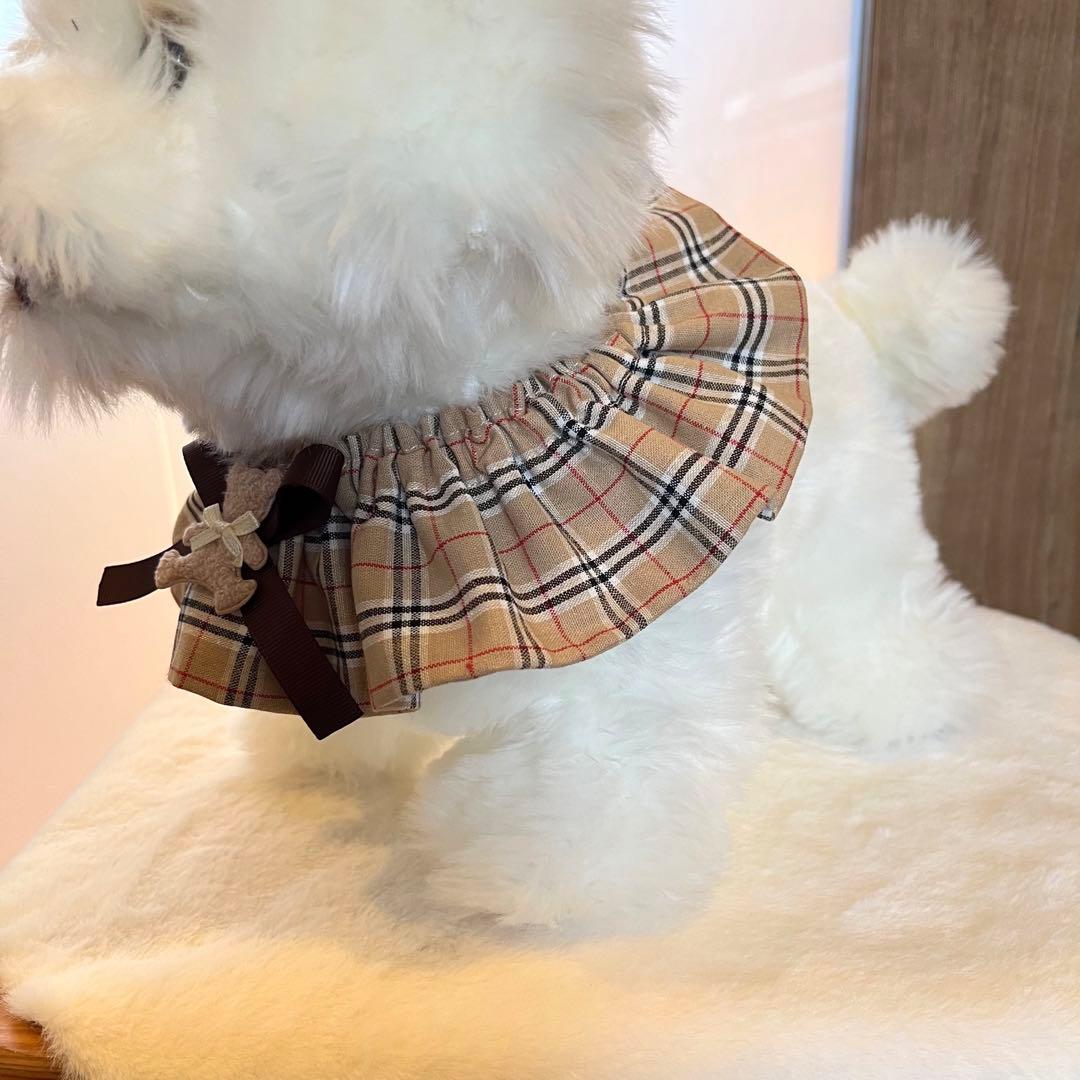 761.わんこビブ　スタイ　つけ襟　ハンドメイド　犬服