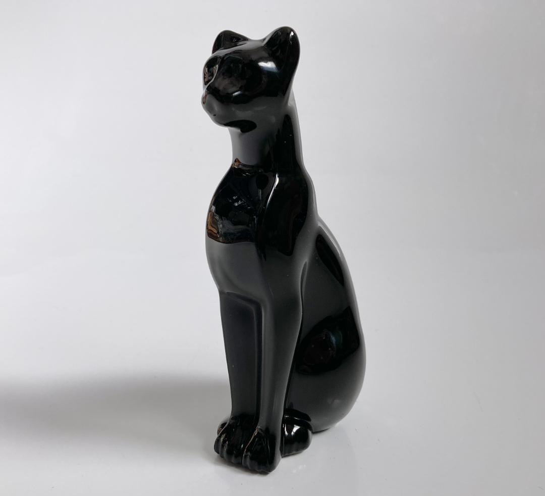 バカラ エジプシャンキャット ブラック クリスタル Baccarat 黒猫