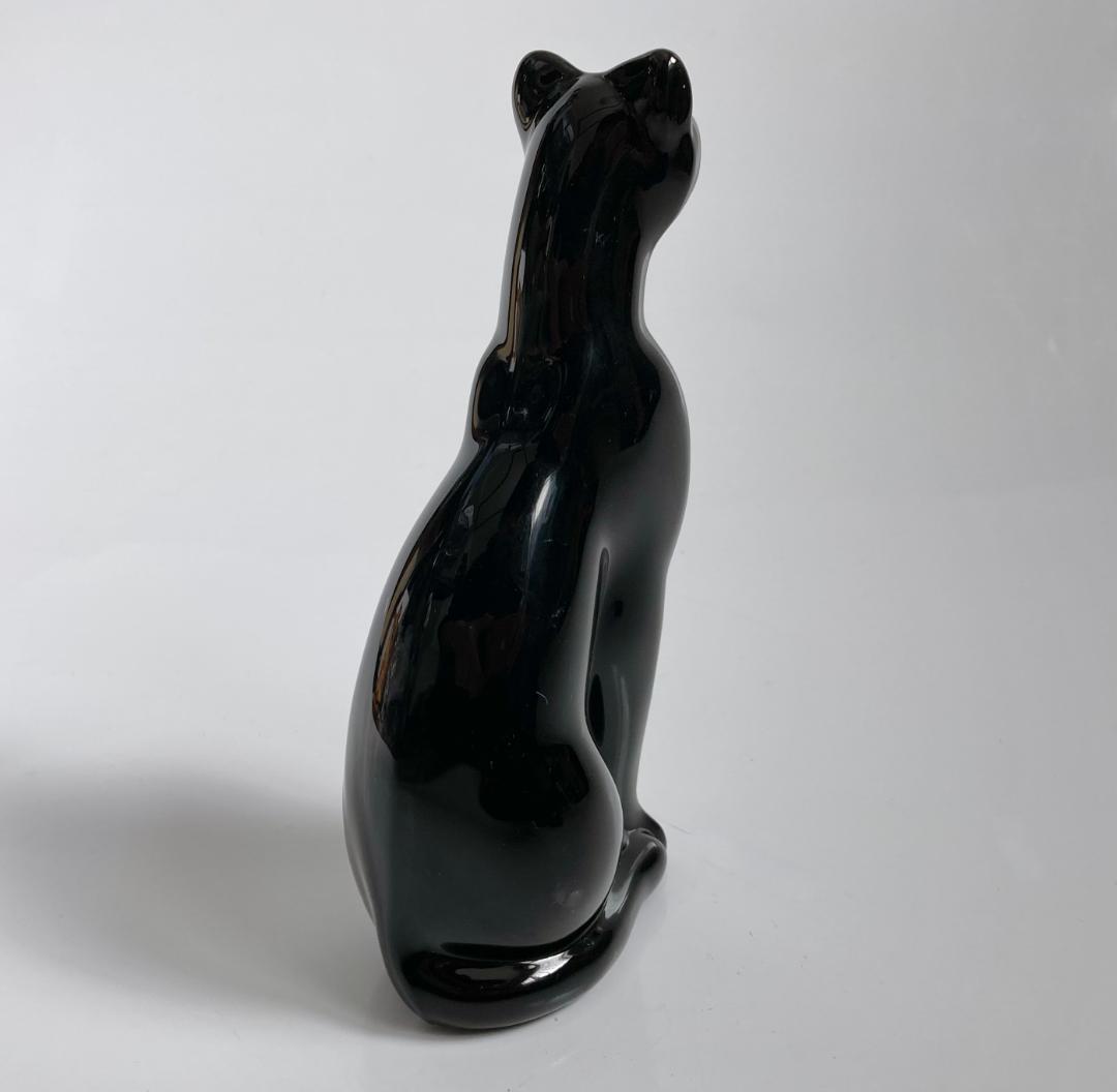 バカラ エジプシャンキャット ブラック クリスタル Baccarat 黒猫