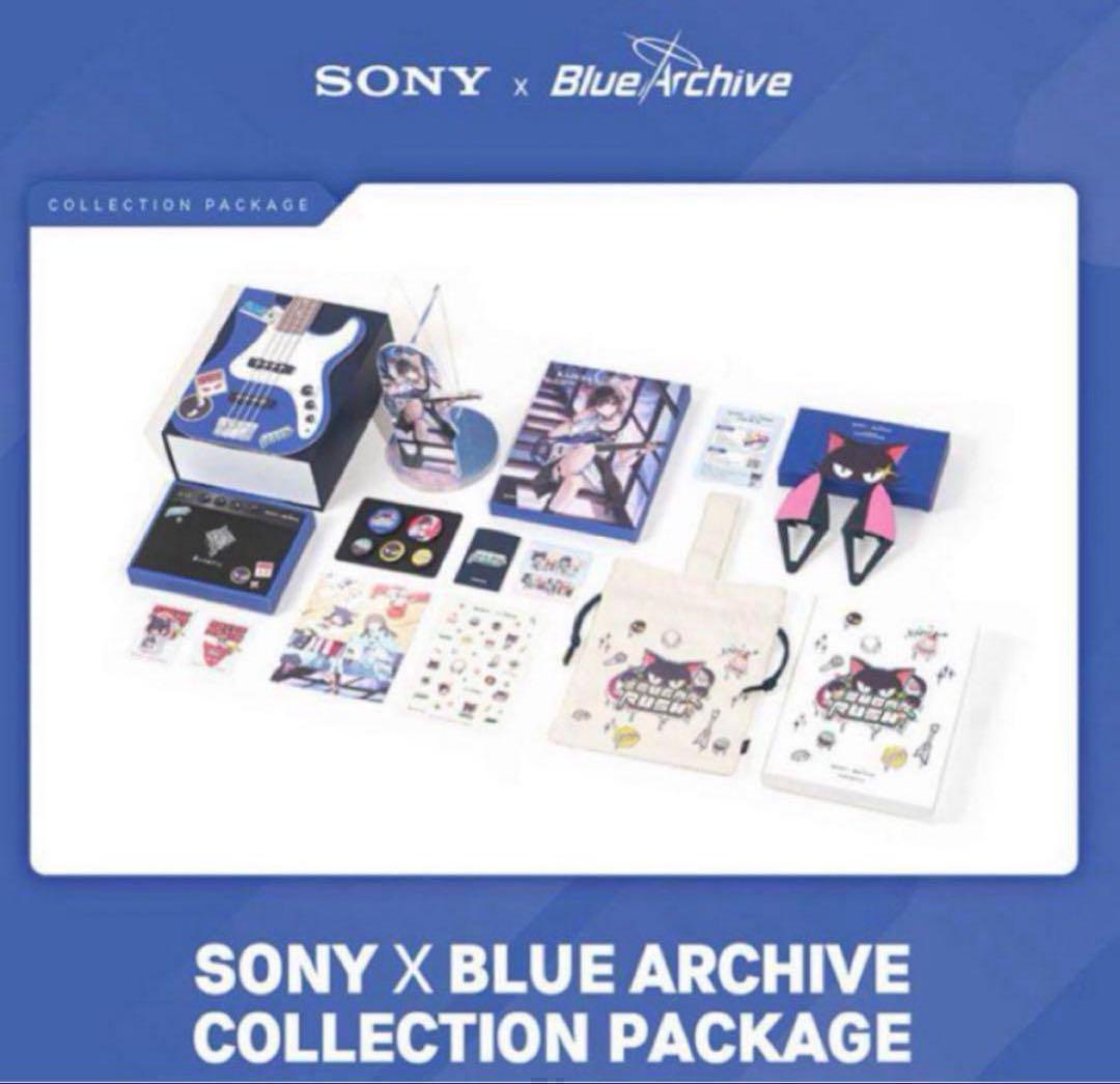 SONYブルーアーカイブ コラボ　カズサ　グッズのみ