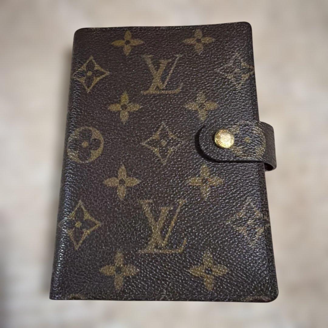 Louis Vuitton モノグラム レザー バインダー