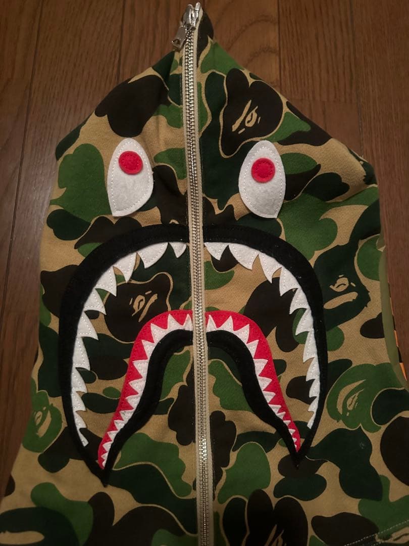 【大西洋】A BATHING APE シャークパーカー