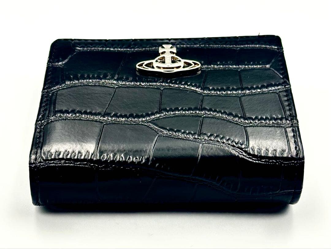 【新品✦希少】Vivienne Westwood 二つ折り財布 ミニ財布 黒