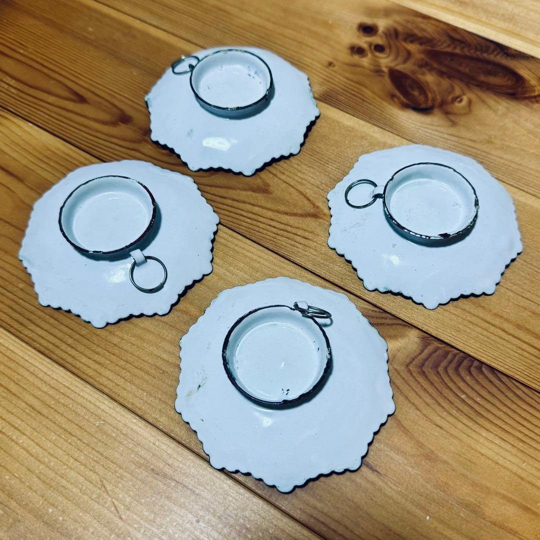 ペルシャ　エナメル皿 アクセサリートレイ エスニック　皿