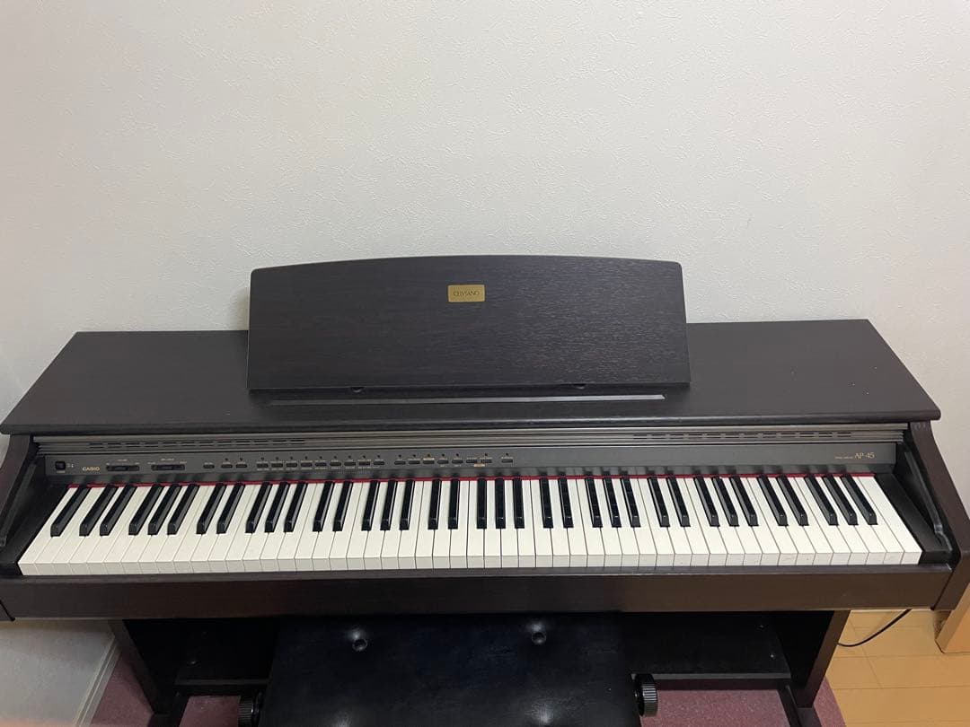 CELVIANO デジタルピアノ ダークブラウン 椅子付き