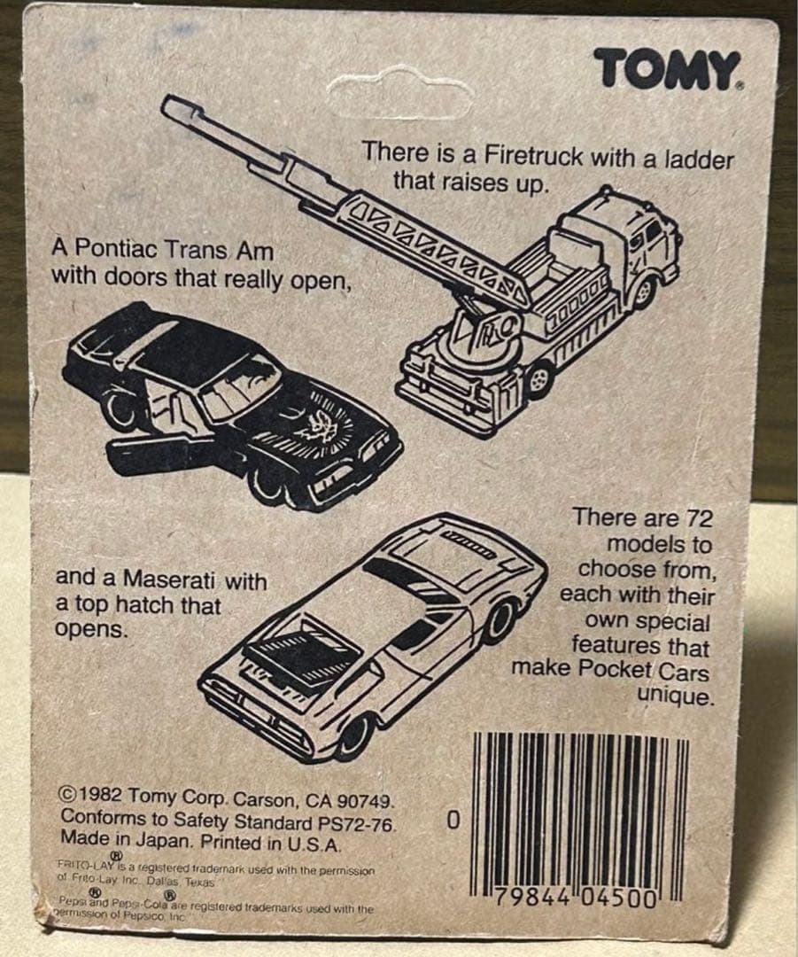 トミカ ポルシェ930 輸出 Pocket Cars