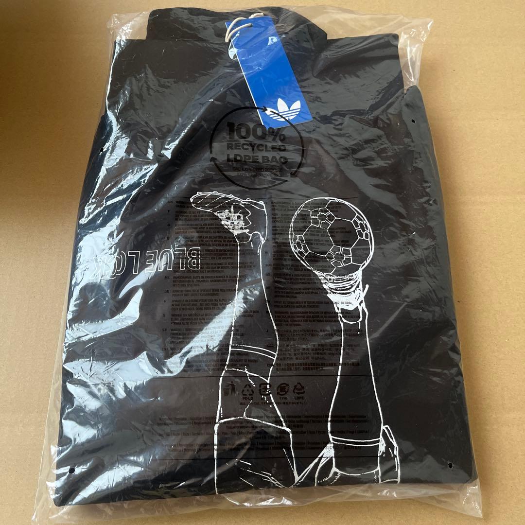 最安 アディダス ブルーロック トラックトップ カイザー ブラック×ホワイト M