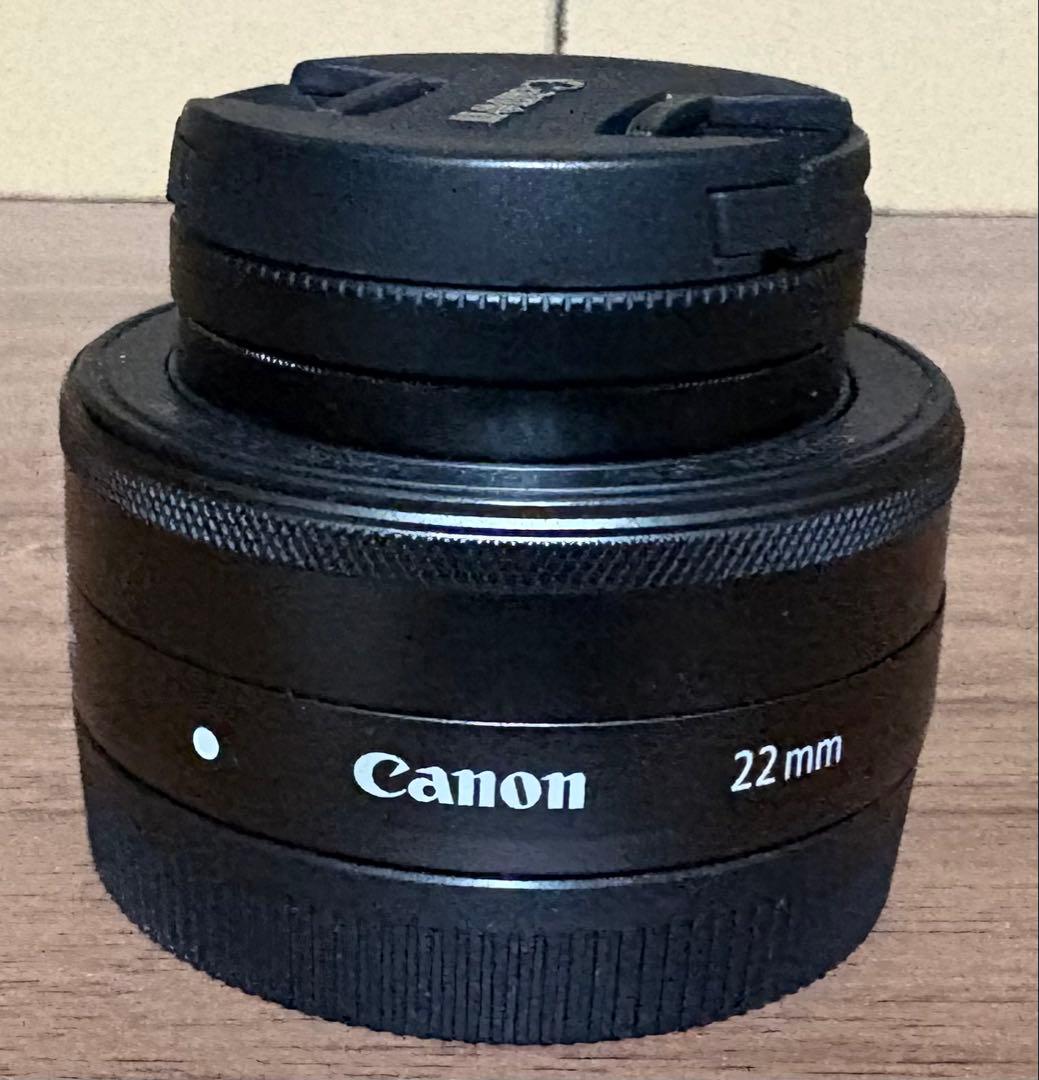 【16日まで値下げ】美品 CANON キャノン EF-M 22mm F2 STM