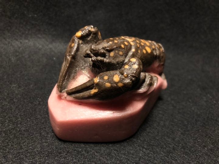 アマルリックワルター　ロブスター　ガラス工芸　20世紀初頭