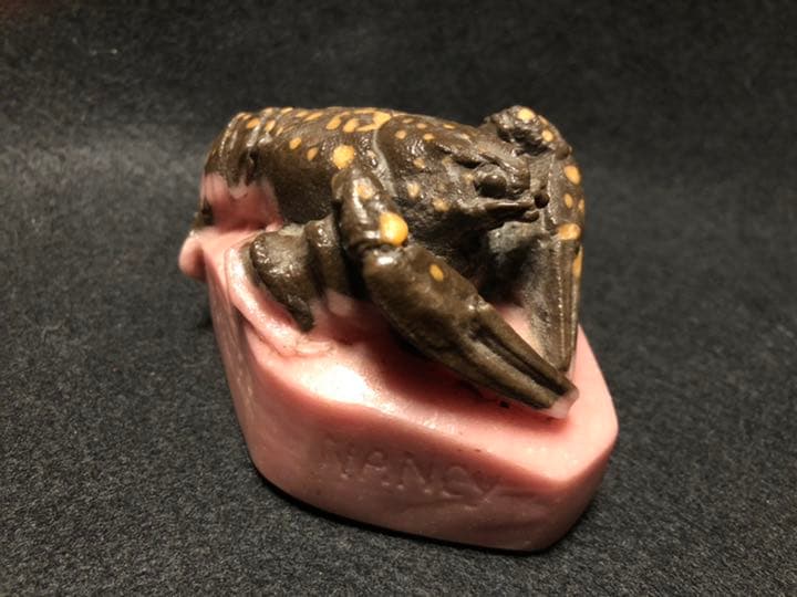 アマルリックワルター　ロブスター　ガラス工芸　20世紀初頭