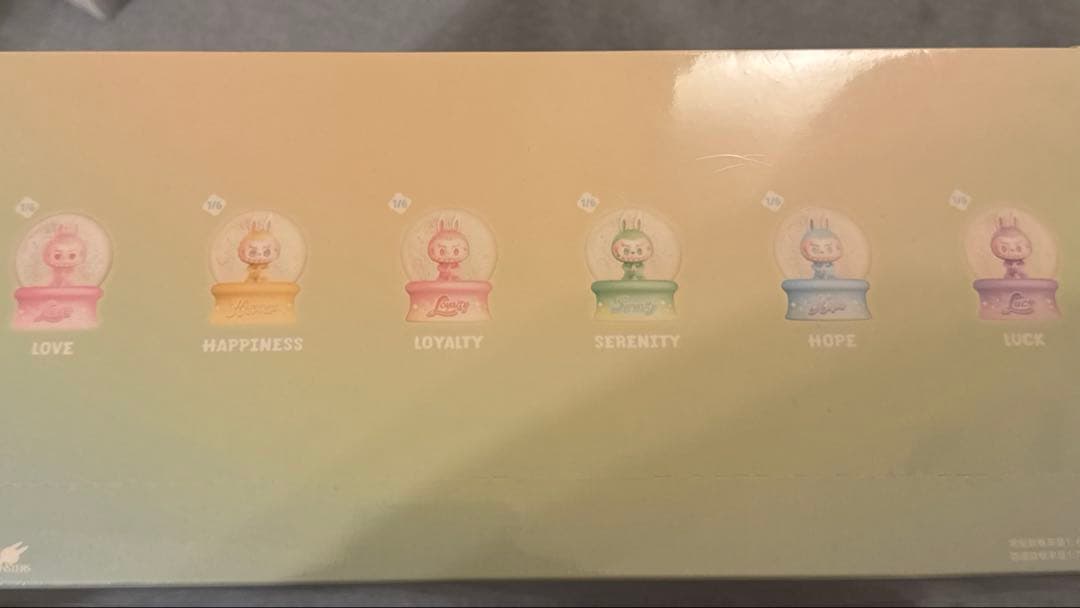 ラブブLABUBU スノードームクリスタルボールアソート