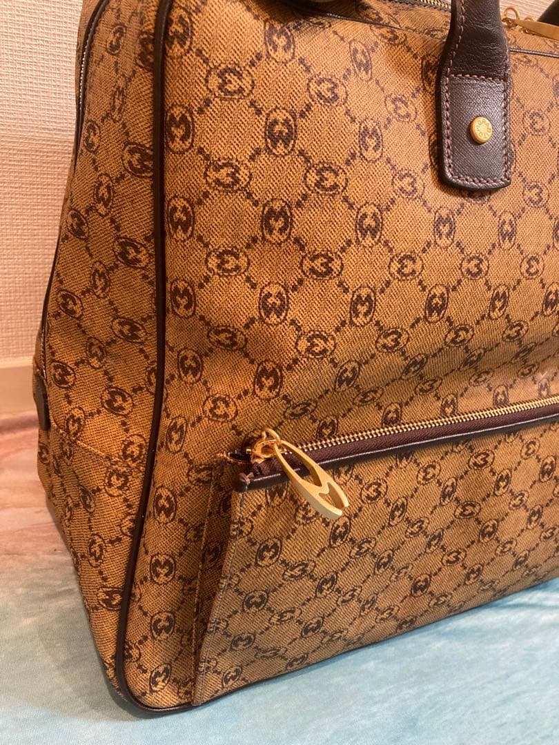 新品　MORABITOモラビト ボストンバッグ 旅行鞄 大容量 キャメルブラウン