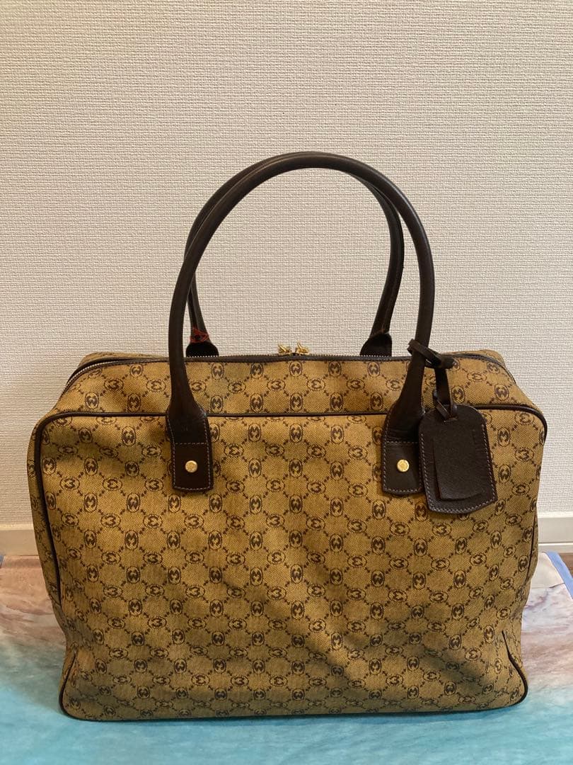 新品　MORABITOモラビト ボストンバッグ 旅行鞄 大容量 キャメルブラウン