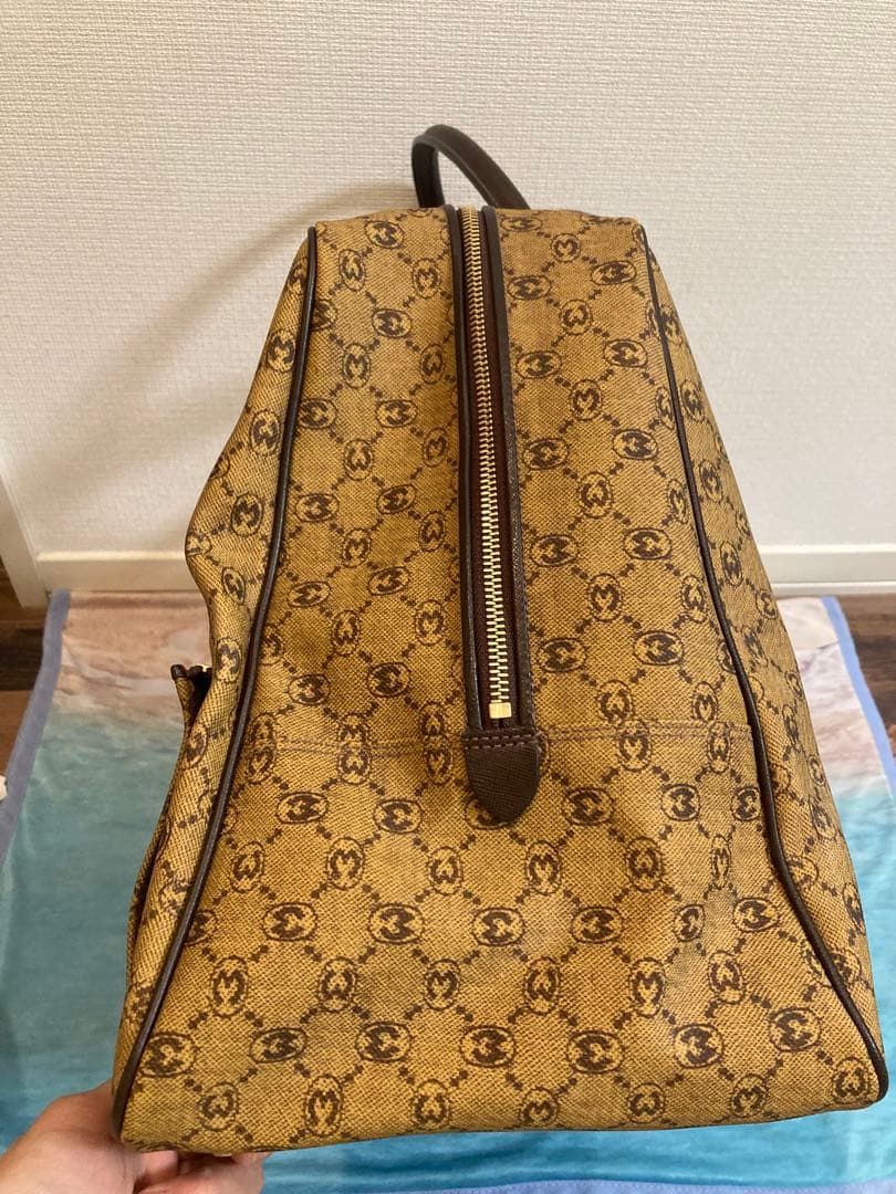 新品　MORABITOモラビト ボストンバッグ 旅行鞄 大容量 キャメルブラウン