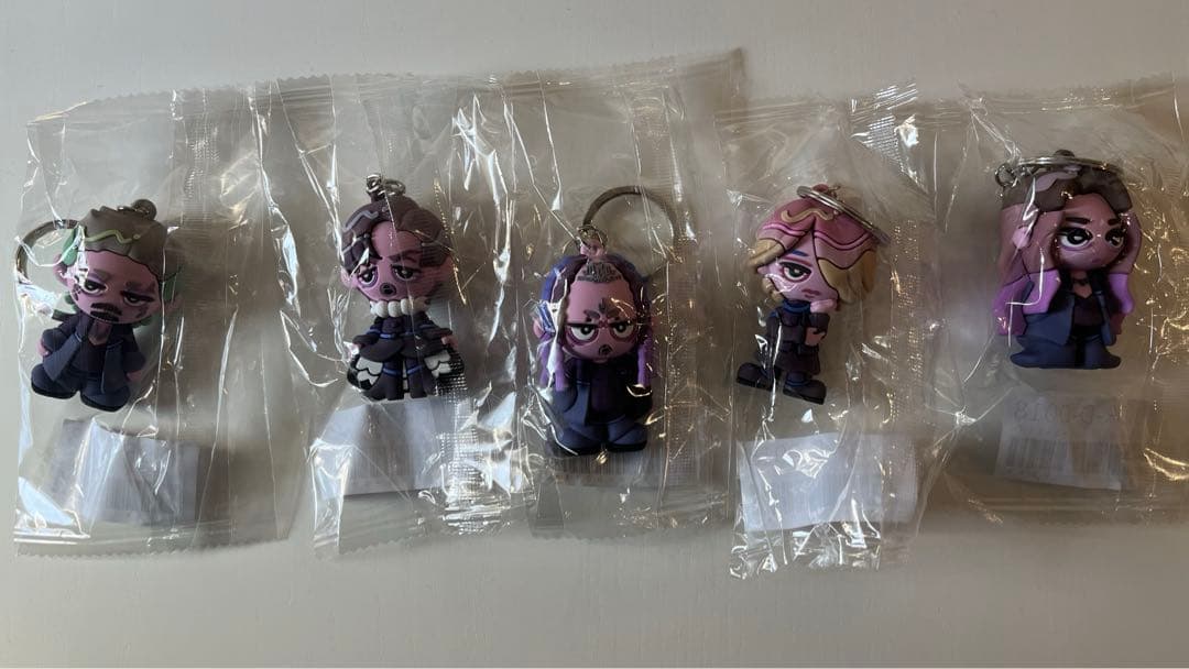 DIR EN GREY メンバーラバーキーホルダー