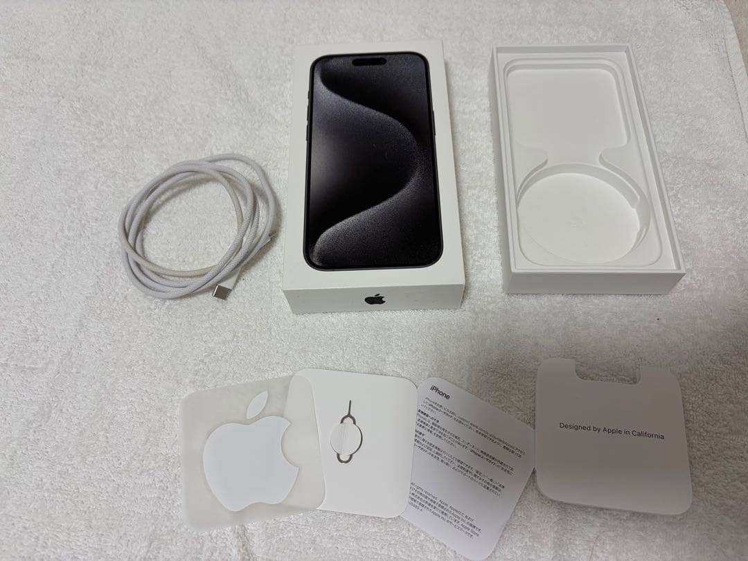 iPhone 15 Pro 128GB｜ブラックチタニウム | 128GB