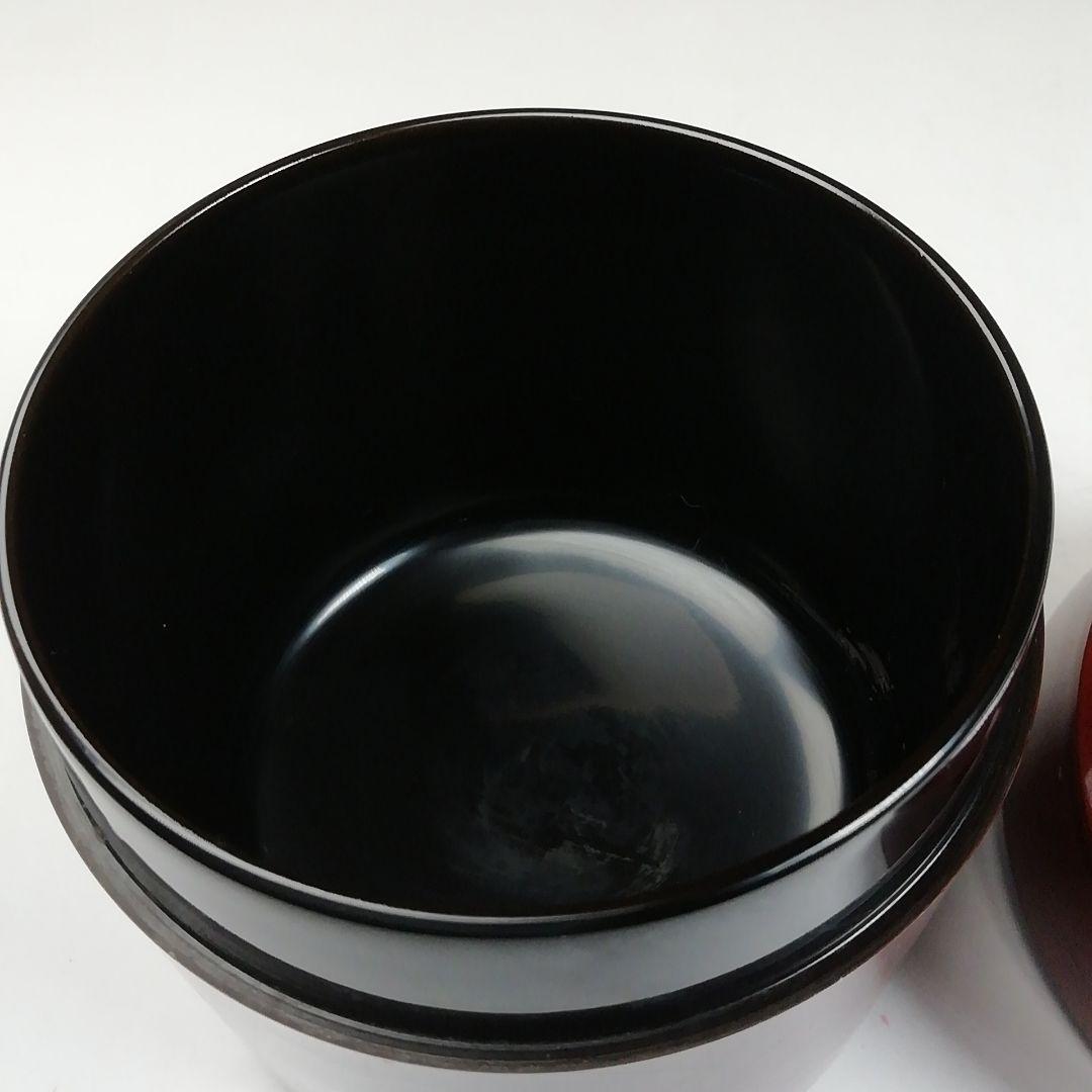 Ｔ９９９　棗　『鈴虫蒔絵』『雪吹』『竹内幸済 作』　共箱　茶道具