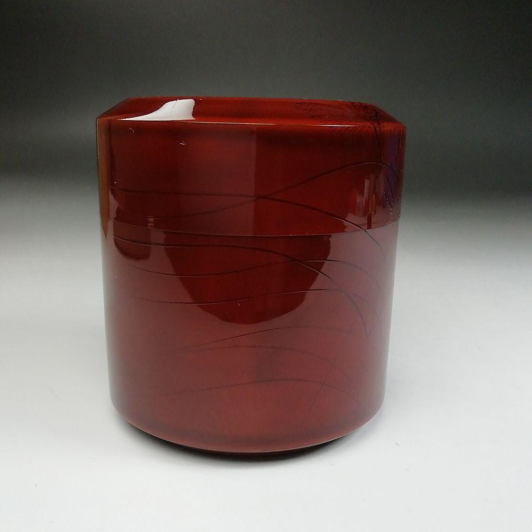 Ｔ９９９　棗　『鈴虫蒔絵』『雪吹』『竹内幸済 作』　共箱　茶道具