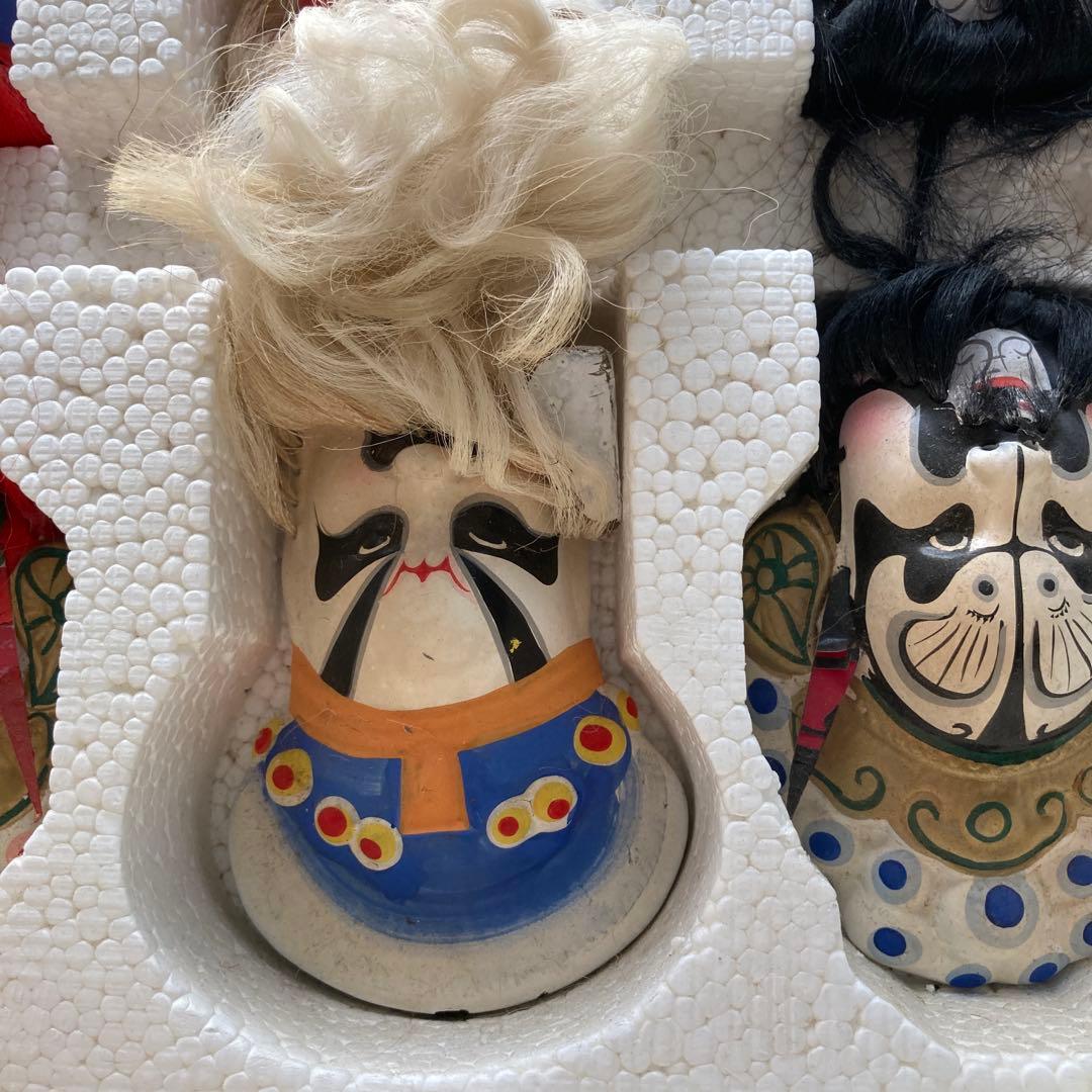 中国 伝統的 人形 6体セット