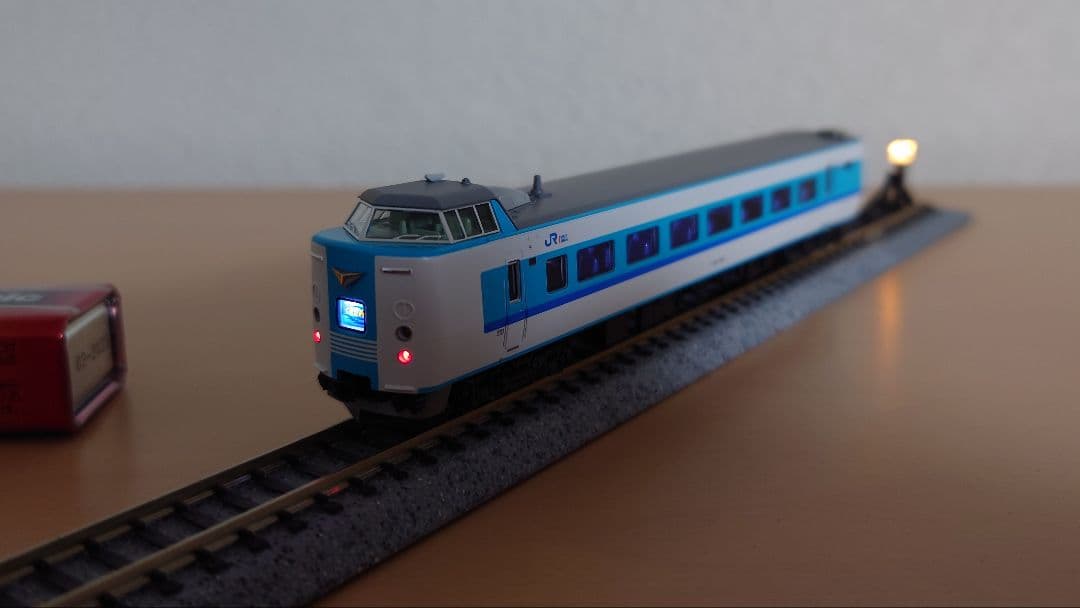 KATO 381系Sくろしお基本増結セット、動力ユニット台車セット