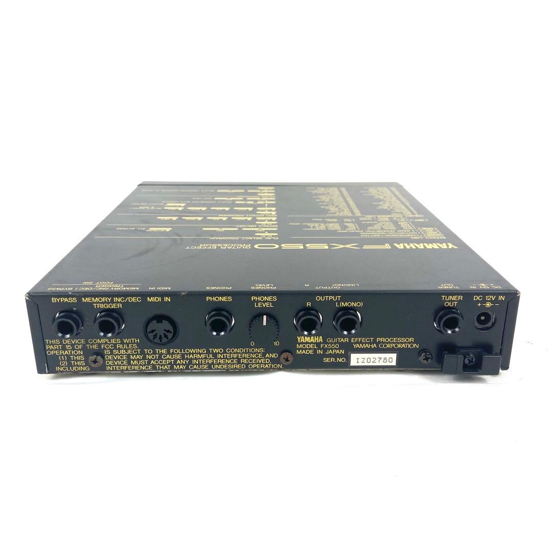 YAMAHA ヤマハ FX550 マルチエフェクター 動作品