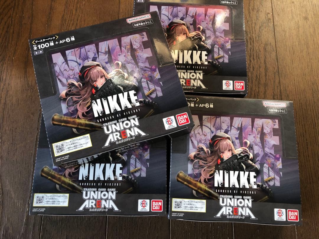 ユニオンアリーナ ブースターパック「勝利の女神：NIKKE」第二版 4box