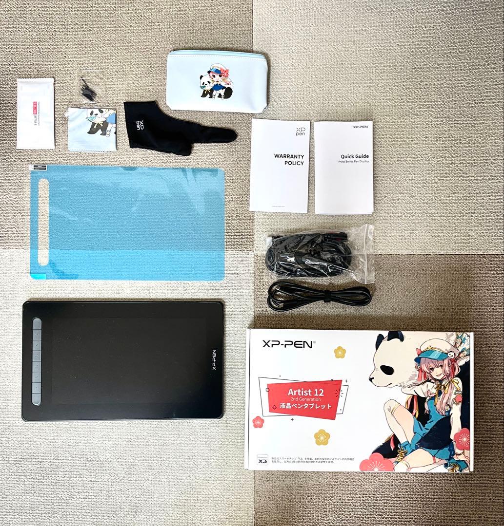 [美品]XPPen 液タブ Artist 12セカンド 豪華版