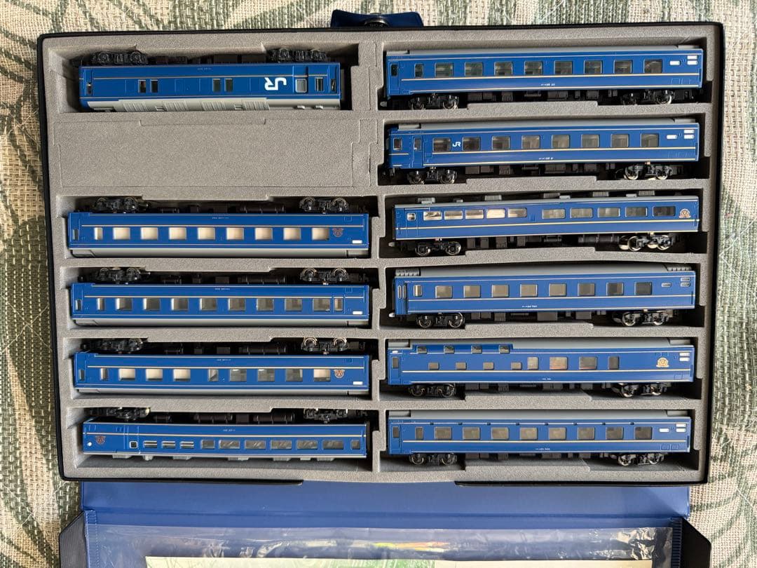 KATO 北斗星客車11両セット　オリジナルケース入り　機関車セット