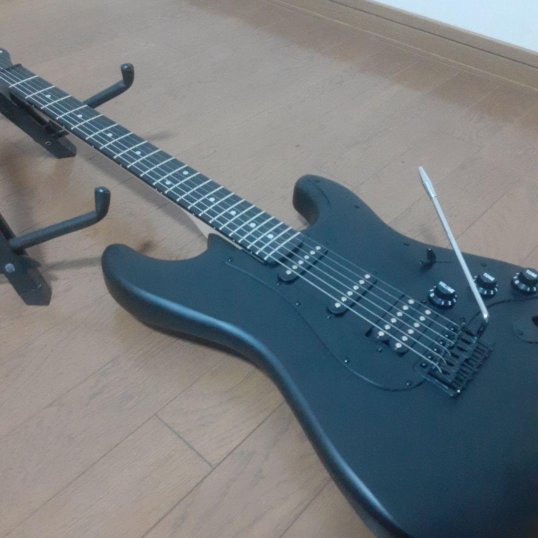 美品SELDER エレキギター マッドブラック 22フレット