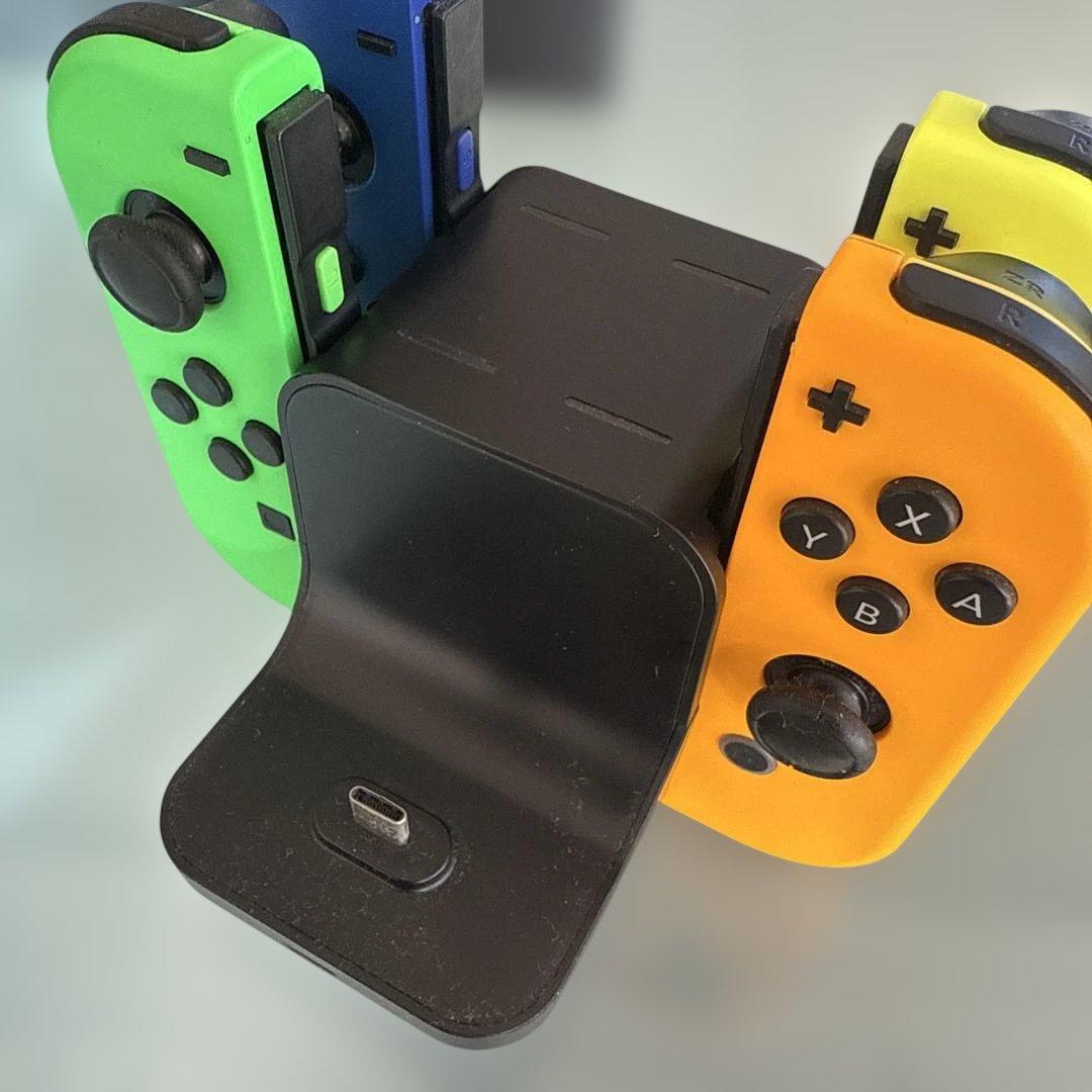 Nintendo Switch 本体 ピンク/黒　追加JOY-con4個セット