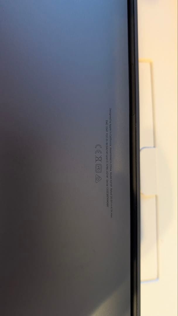 MacBook Pro 16インチ Model No. : A2141