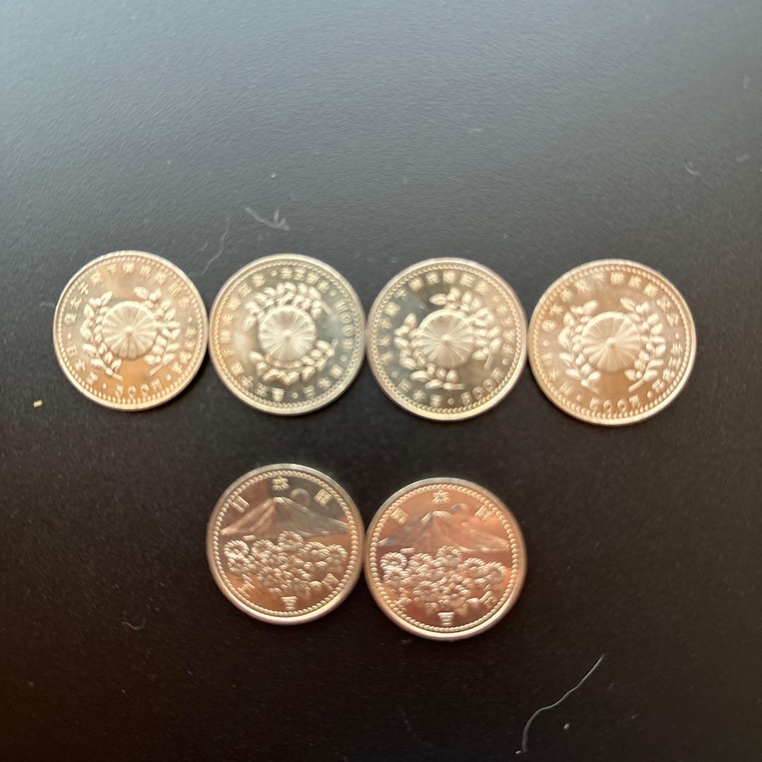 ５００円記念硬貨　４種類　22枚セット販売　プルーフ硬貨
