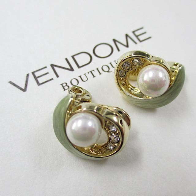 VENDOME BOUTIQUE イヤリング ブローチ セット すずらん 美品