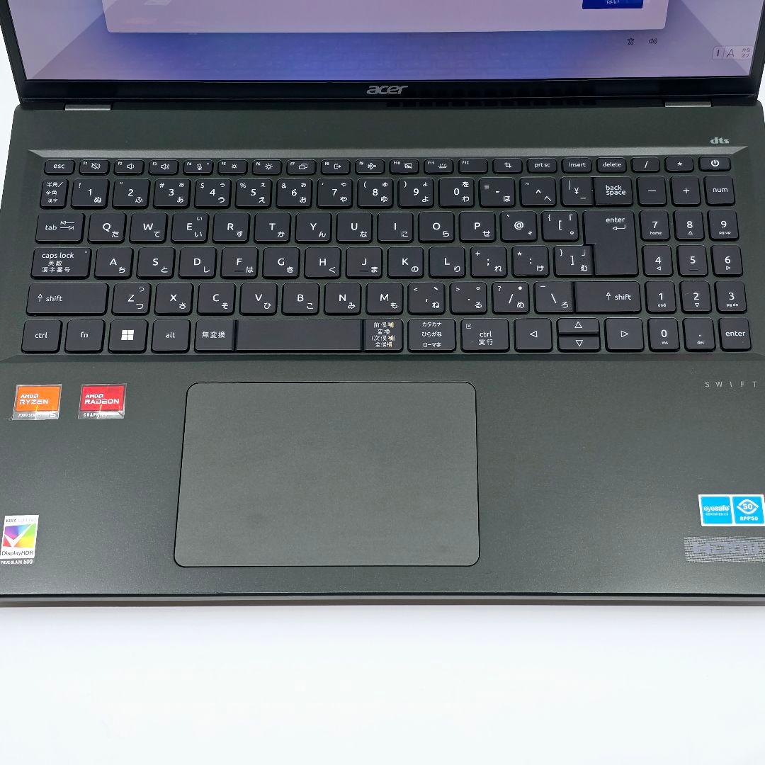 【新品同様】【1.23Kg】Swift Edge 16/Ryzen 5/16GB