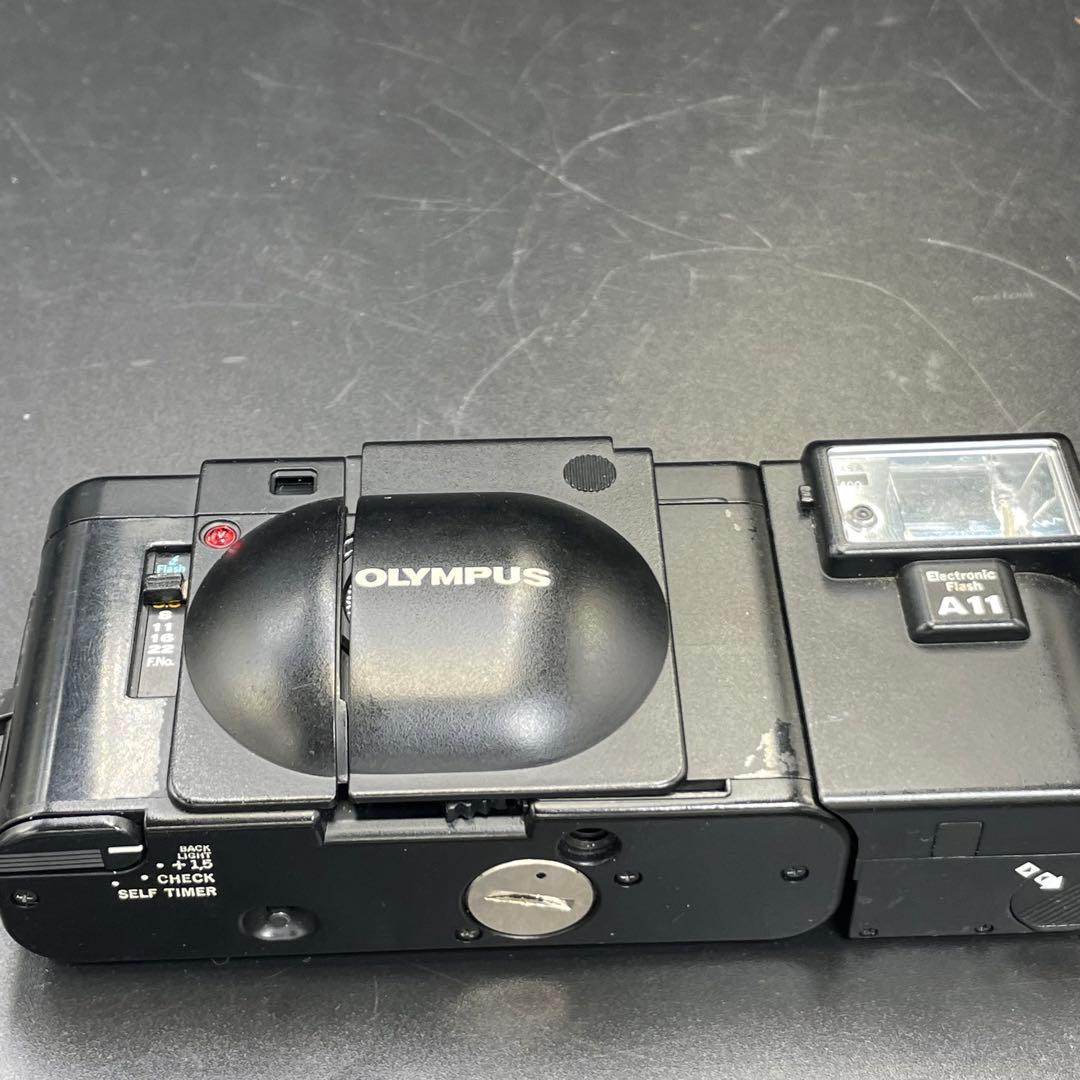 OLYMPUS XA + A11 ストロボ発光OK 初代モデル