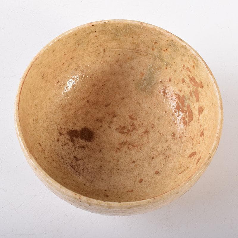 茶道具　瀬戸焼　黄瀬戸　茶入　蓋付　時代箱　C　R8088