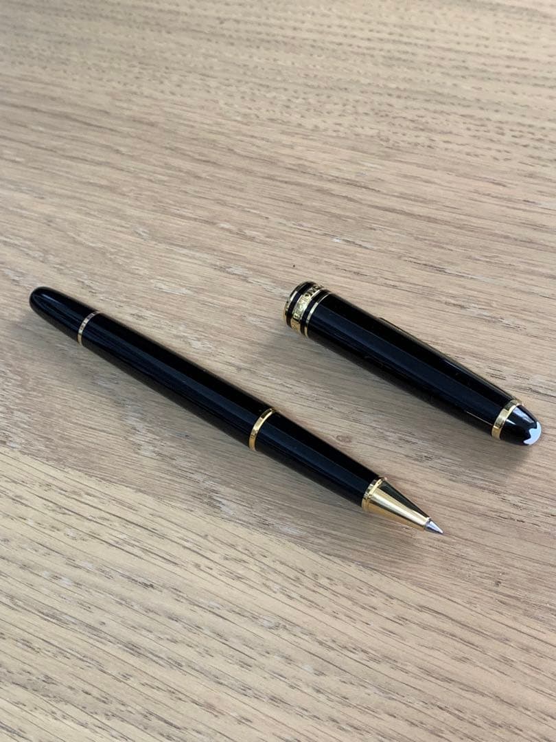 【美品】モンブラン マイスターシュテュック ゴールドコーティング ボールペン
