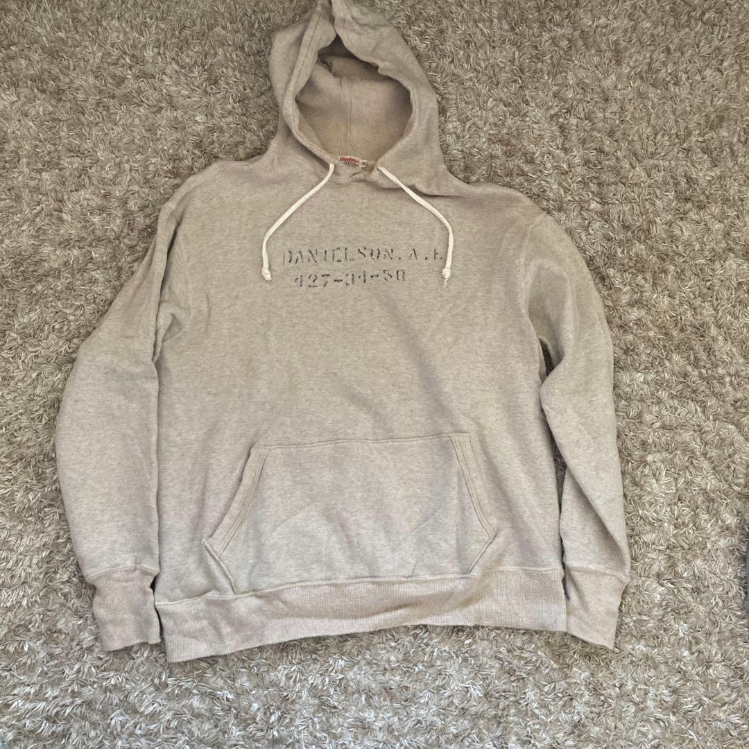 ウエアハウス　パーカー　オートミール　ステンシル　サイズ42 美品