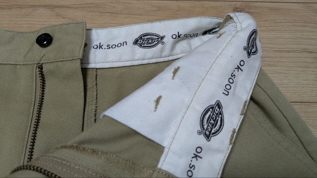 ok.soon dickies テーパードチノパンツ