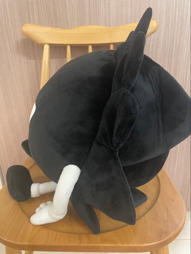 ボボボーボ・ボーボボ 大きなドンパッチぬいぐるみ　黒ZOZOコラボ