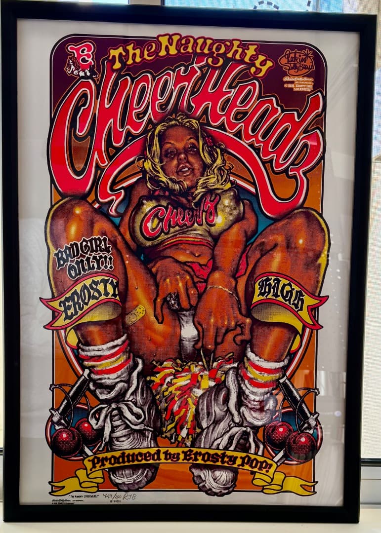 【ロッキンジェリービーン】200枚限定 サイン入り シルクスクリーン 額入り