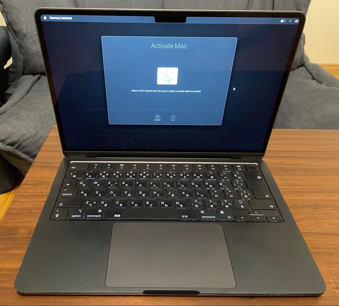 MacBook Air M2 256GB 13インチ ミッドナイト